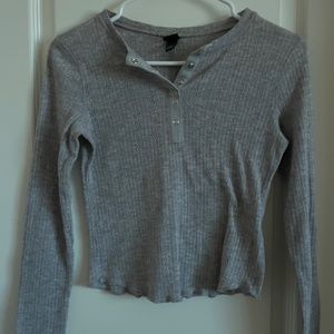 grey long sleeve